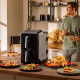 Cecotec Cecofry DuoLevel 12000 Window Doble 12 L Independiente 2900 W Freidora de aire caliente Negro
