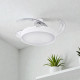 Sogo Ventilador de Techo Con Aspas Retractiles 30W Blanco