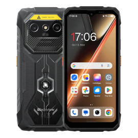 Blackview ROCK 1 Pro 16,7 cm (6.56'') Ranura híbrida Dual SIM Android 16.0 4G USB Tipo C 8 GB 256 GB 15000 mAh Negro