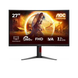 AOC G4 C27G4Z2 pantalla para PC 68,6 cm (27'') 1920 x 1080 Pixeles Full HD LCD Negro, Rojo