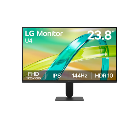 LG - LG MONITOR, 23.8 PULGADAS, 24U411B-B, 60CM, 0.2745 × 0.2745 PIXELES, FULL HD, LED, 5 MS, NEGRO - 24U411B-B