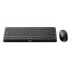 Philips 4000 series SPT6407B/16 teclado Ratón incluido RF Wireless + Bluetooth QWERTY Inglés Negro