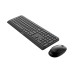 Philips 4000 series SPT6407B/16 teclado Ratón incluido RF Wireless + Bluetooth QWERTY Inglés Negro