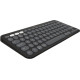 Logitech Pebble Keys 2 K380s teclado Universal RF Wireless + Bluetooth QWERTY Inglés del Reino Unido Grafito