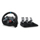 Logitech G 991-000539 mando y volante Aluminio, Negro USB Volante + Pedales