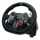 Logitech G 991-000539 mando y volante Aluminio, Negro USB Volante + Pedales