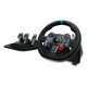 Logitech G 991-000539 mando y volante Aluminio, Negro USB Volante + Pedales