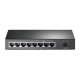 TP-LINK - TP-Link TL-SG1008P switch No administrado Gigabit Ethernet (10/100/1000) Energía sobre Ethernet (PoE) Avellana