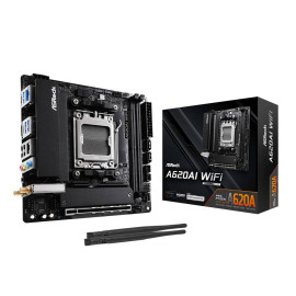 ASROCK - Asrock A620AI WiFi AMD A620A Zócalo AM5 mini ITX - 90-MXBT50-A0UAYZ