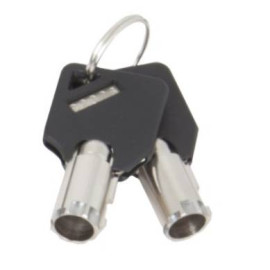 Urban Factory CRS99UF accesorio para candado de cable Llave Negro 2 pieza(s)