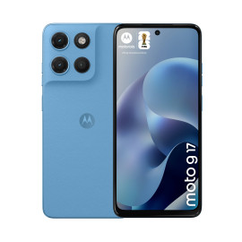 Motorola moto g17 17,1 cm (6.72'') SIM doble Android 15 USB Tipo C 4 GB 128 GB 5200 mAh Azul
