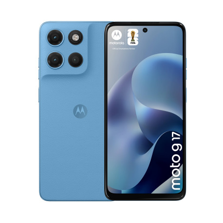 Motorola moto g17 17,1 cm (6.72'') SIM doble Android 15 USB Tipo C 4 GB 128 GB 5200 mAh Azul