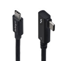 StarTech.com Cable Thunderbolt 5 Acodado a la Derecha 80cm - 80Gbps/120Gbps - 8K60