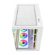 FSP - FSP M341-WA Carcasa Midi Tower mITX, mATX, ATX Blanco ARGB - POC0000340
