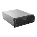 UNYKAch UK4340 Estante Plata, Negro