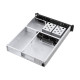 UNYKAch UK2130 Estante Plata, Negro