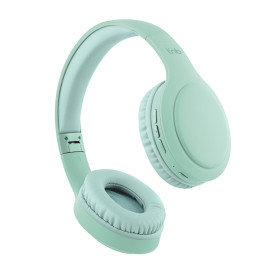 TNB Auriculares TONALITY - Bluetooth Headphones with Active Noise Cancellation - Mint Green