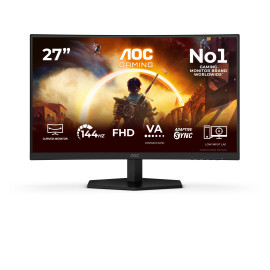 AOC - AOC Gaming C27G42E pantalla para PC 68,6 cm (27'') 1920 x 1080 Pixeles Negro, Rojo - C27G42FE