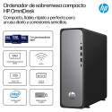 HP OmniDesk Slim Desktop S03-0020ns PC Intel® Core™ i3 i3-14100 8 GB DDR5-SDRAM 512 GB SSD FreeDOS Torre Plata