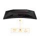 AOC - AOC 23.6 LED - C24G42E pantalla para PC 59,9 cm (23.6'') 1920 x 1080 Pixeles Negro, Rojo - C24G42FE