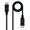 CABLE DISPLAYPORT DP/M-DP/M NEGRO 10 M NANOCABLE