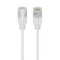 Ubiquiti UACC-Cable-Patch-EL-C6A-3M-W cable de red Translúcido, Blanco Cat6a