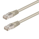 WP WPC-PAT-5F010 cable de red Gris 1 m Cat5e F/UTP (FTP)