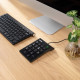 TooQ Teclado numérico USB, 19 teclas, Negro