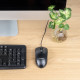 TooQ Ratón óptico con cable USB, 1000 DPI