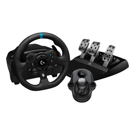 LOGITECH G - Logitech G G923 SE Negro USB 2.0 Volante + Pedales + Palanca de control