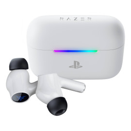 Razer Hammerhead V3 X HyperSpeed for PlayStation Auriculares Inalámbrico Dentro de oído Llamadas/Música Bluetooth Blanco