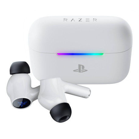 Razer Hammerhead V3 X HyperSpeed for PlayStation Auriculares Inalámbrico Dentro de oído Llamadas/Música Bluetooth Blanco