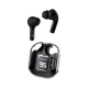 T'NB - Auriculares Track TWS Bluetooth 5.4 con Estuche e Indicador de Carga - Negro - WEBTRACKBK