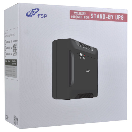 FSP Nano 600 sistema de alimentación ininterrumpida (UPS) En espera (Fuera de línea)