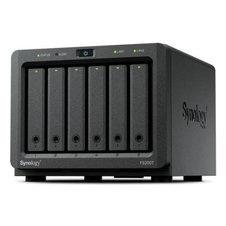 SYNOLOGY - Synology FS200T servidor de almacenamiento NAS Escritorio Intel® Celeron® J4125 4 GB DDR4 Negro - fs200t
