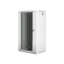 Lanberg WF01-6422-10S armario rack 22U Bastidor de pared Gris
