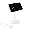 Anker MagGo Auriculares, Auriculares, Smartphone, Reloj inteligente Blanco USB Cargador inalámbrico Carga rápida Interior