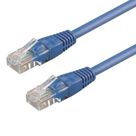 WP WPC-PAT-5U020B cable de red Azul 2 m Cat5e U/UTP (UTP)