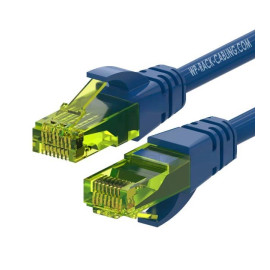 WP WPC-PAT-6AU002B cable de red Azul, Verde 0,2 m Cat6a U/UTP (UTP)