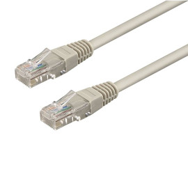 WP WPC-PAT-6U010 cable de red Gris 1 m Cat6 U/UTP (UTP)