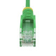 StarTech.com N6PAT25CMGNS cable de red Verde 0,25 m Cat6 U/UTP (UTP)