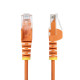 StarTech.com N6PAT25CMORS cable de red Naranja 0,25 m Cat6 U/UTP (UTP)