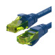 WP WPC-PAT-6AU010B cable de red Azul 1 m Cat6a U/UTP (UTP)