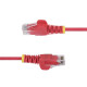 StarTech.com N6PAT25CMRDS cable de red Rojo 0,25 m Cat6 U/UTP (UTP)