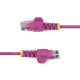 StarTech.com N6PAT25CMPKS cable de red Rosa 0,25 m Cat6 U/UTP (UTP)
