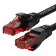 WP WPC-PAT-6U002BL cable de red Negro, Rojo 0,2 m Cat6 U/UTP (UTP)