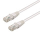 WP WPC-PAT-6U020W cable de red Blanco 2 m Cat6 U/UTP (UTP)