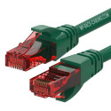 WP WPC-PAT-6U002G cable de red Negro, Verde 0,2 m Cat6 U/UTP (UTP)