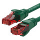 WP WPC-PAT-6U002G cable de red Negro, Verde 0,2 m Cat6 U/UTP (UTP)