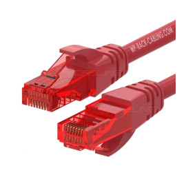 WP WPC-PAT-6U002R cable de red Rojo 0,2 m Cat6 U/UTP (UTP)
